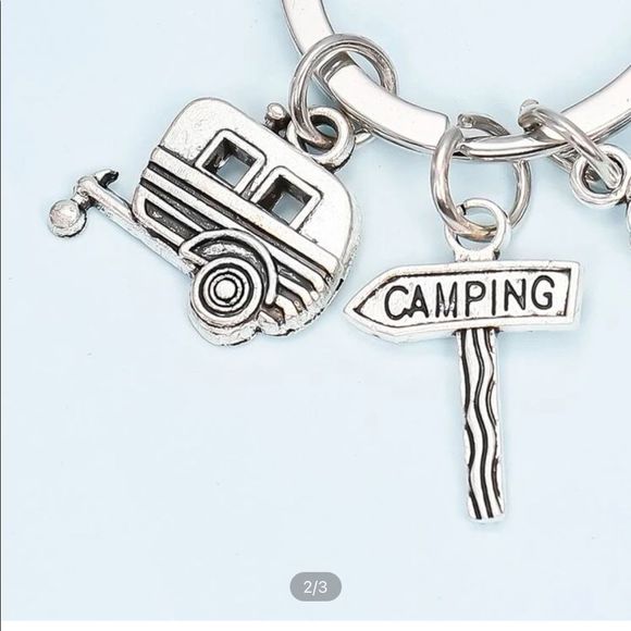 Camping Keychain  - Picture 2 of 3